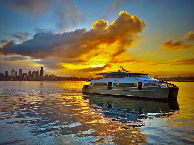 West Seattle Water Taxi reduced sailing schedule on Monday, May 31